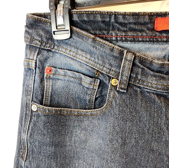 MBX Men's Dark Blue Jeans Slim Fit Denim Jeans Size 32 x 32 - Picture 6 of 11